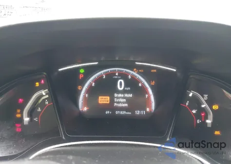 2021 Honda Civic Sport из США, поврежденный, VIN SHHFK7H40MU213928